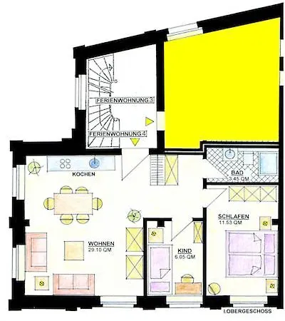3 Im Alten Zollhaus アパート